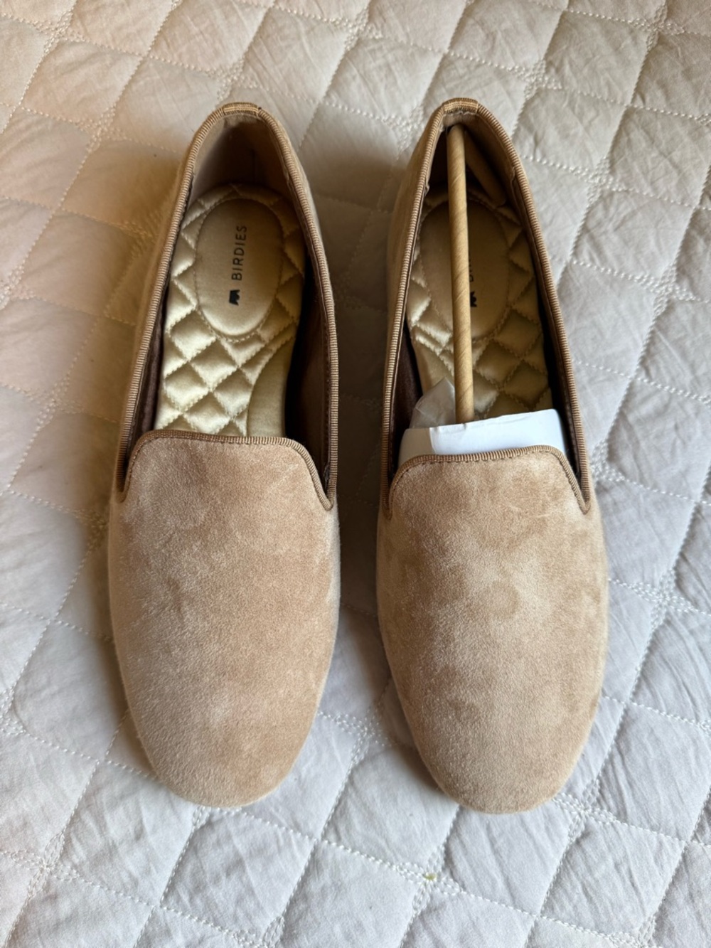 Birdies The Starling in Latte Suede
